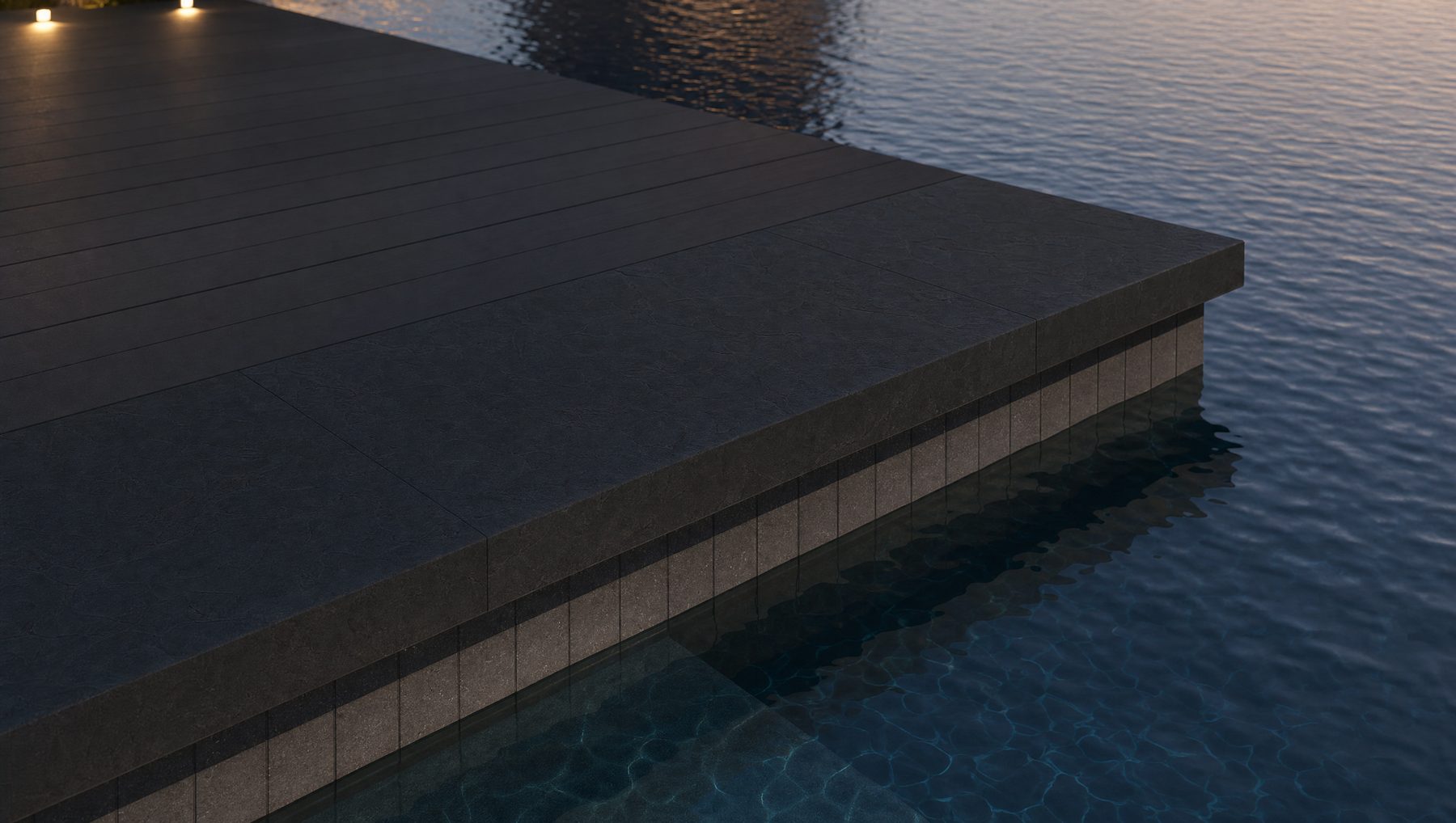 Montauk Black installed project hero image