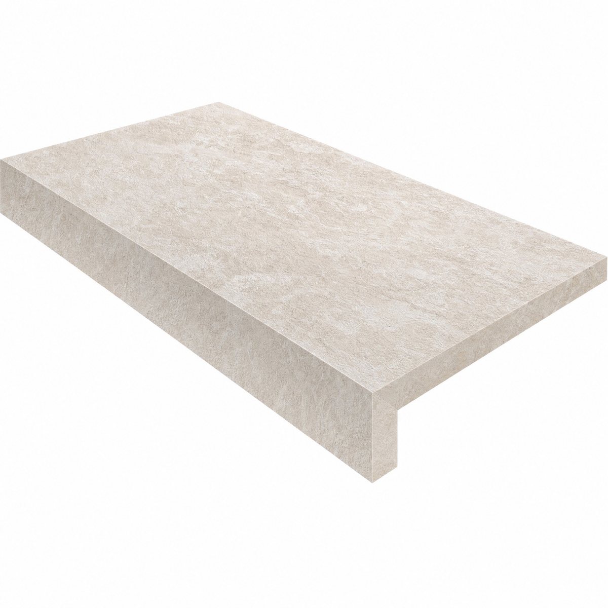 Travertine Cross-Cut White product board / texture detail