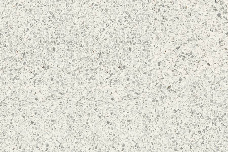 Diamond White porcelain surface texture and color detail.