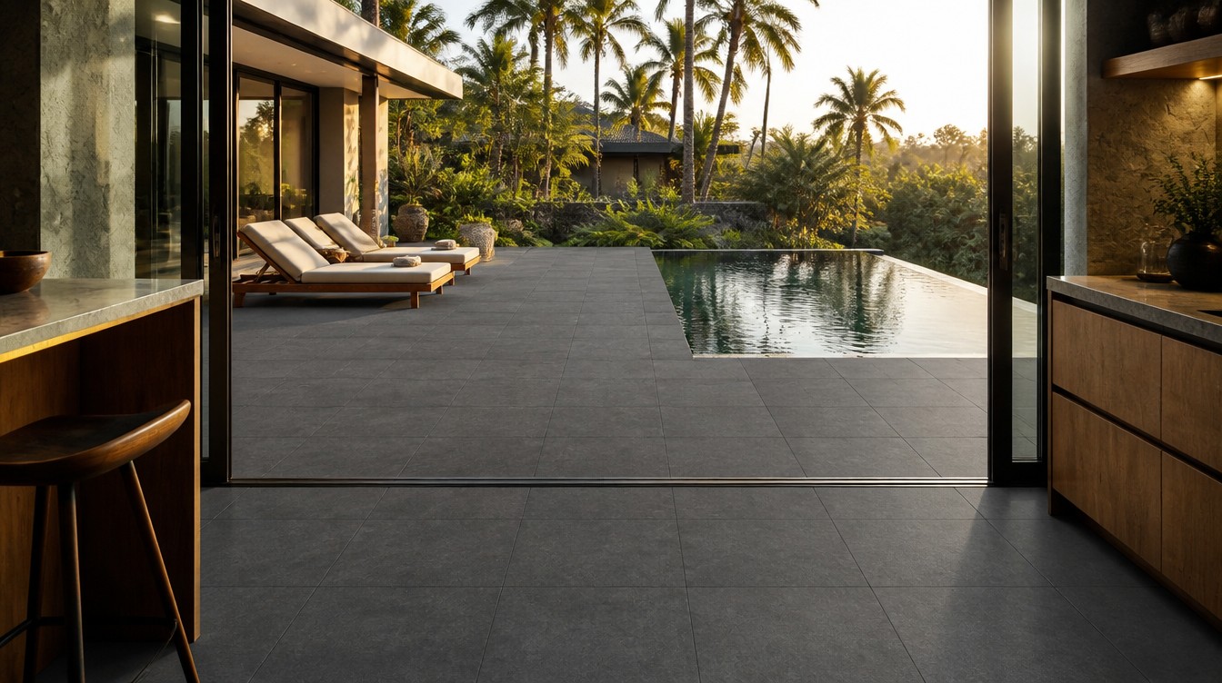 Mood Stone Charcoal installed project hero image