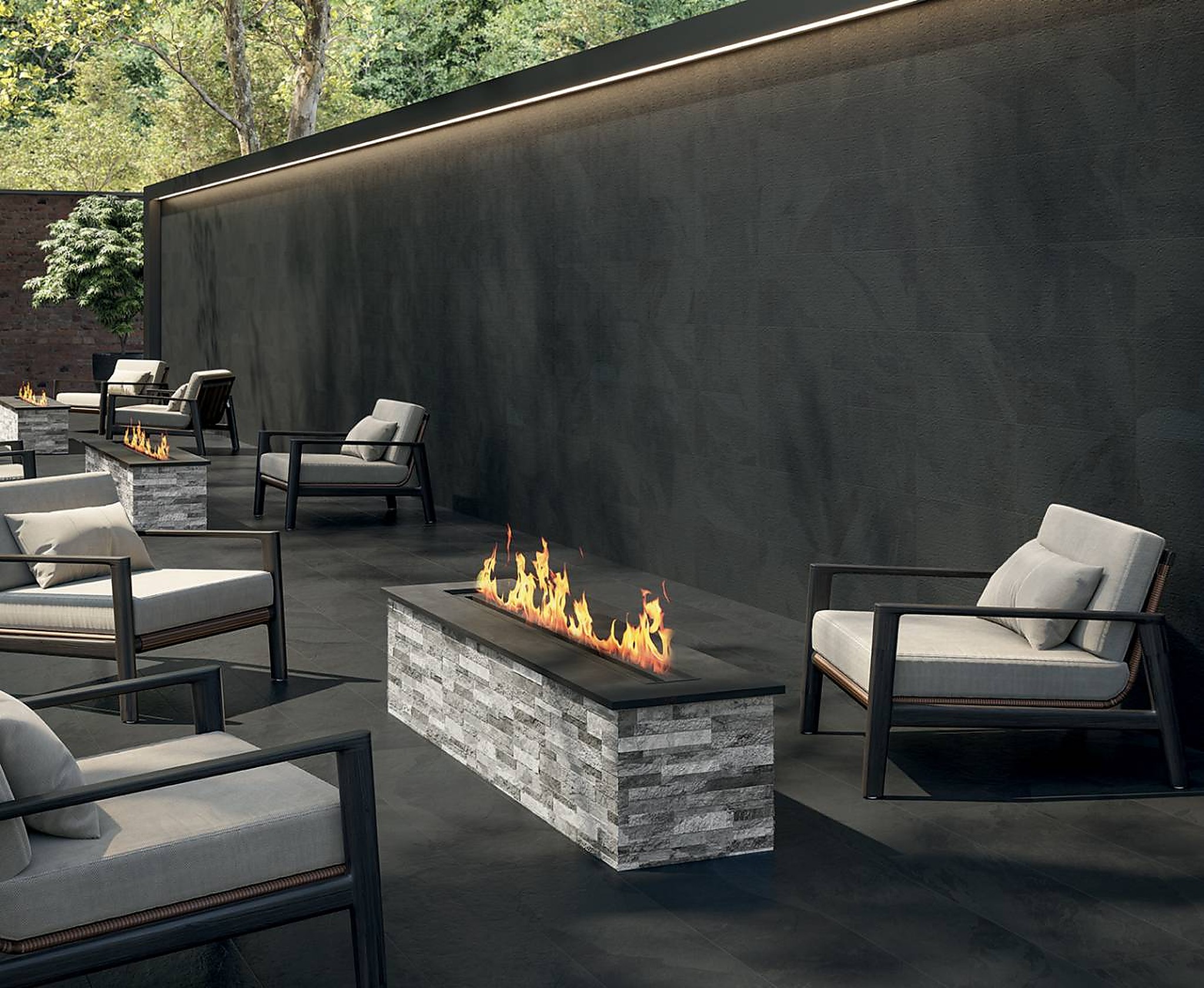 Essence Montauk Black installed project hero image